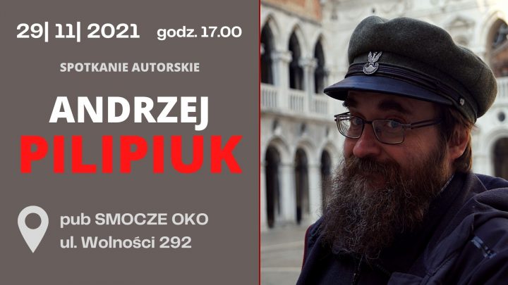 Spotkanie autorskie z Andrzejem Pilipiukiem