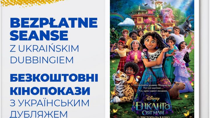 W kinach – bezpłatne seanse z ukraińskim dubbingiem