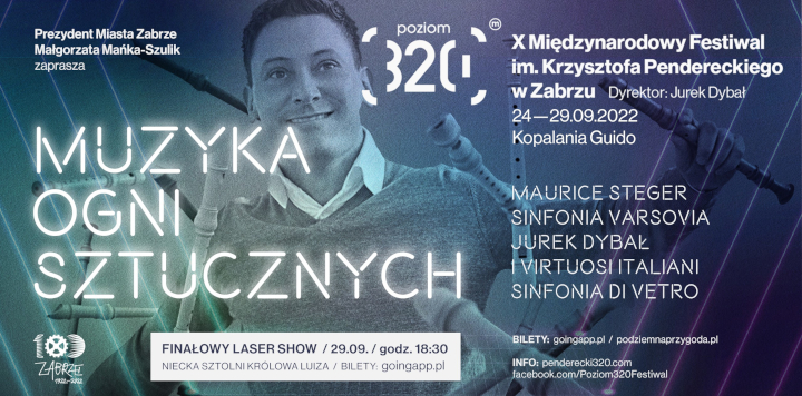 X Międzynarodowy Festiwal im. Krzysztofa Pendereckiego – poziom 320 w Zabrzu