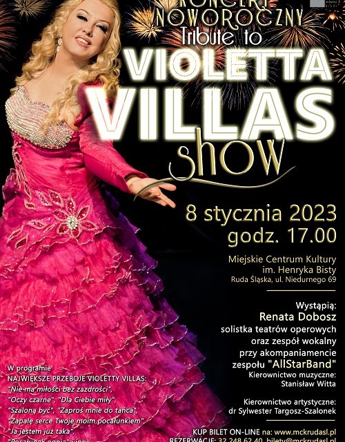 Koncert Noworoczny „Tribute to Violetta Villas Show”