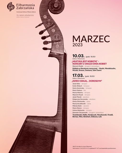 Muzyczny marzec w Filharmonii Zabrzańskiej