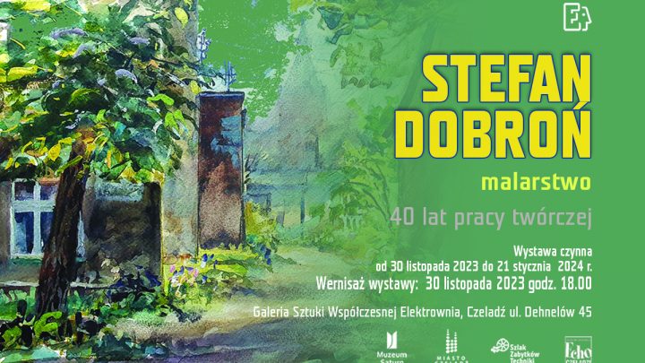 Wernisaż retrospektywnej wystawy malarstwa Stefana Dobronia