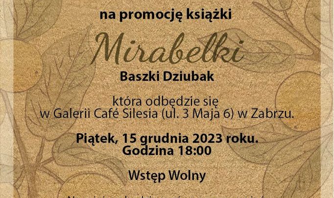 Promocja książki „Mirabelki” Baszki Dziubak
