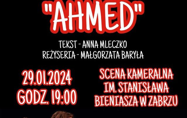 Dla WOŚP – zapraszamy na spektakl AHMED