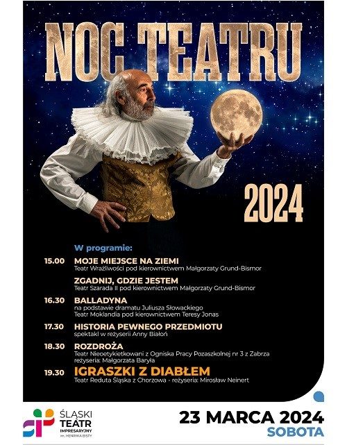 Noc Teatru 2024 w Śląskim Teatrze Impresaryjnym