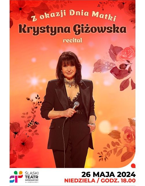 Krystyna Giżowska – recital z okazji Dnia Matki