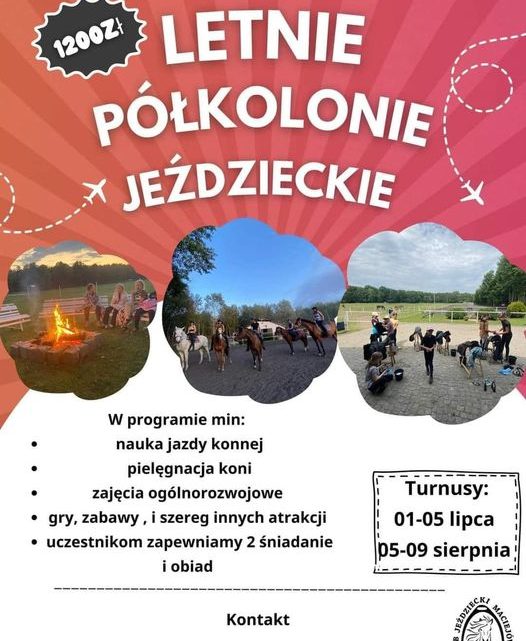 Letnie półkolonie jeździeckie