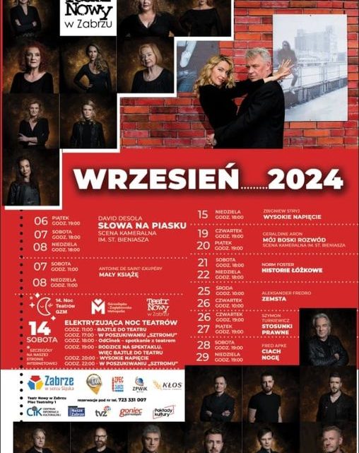 Teatralny repertuar na wrzesień