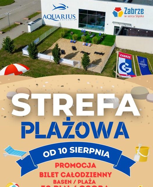 Strefa Plażowa przy Aquariusie Kopernik