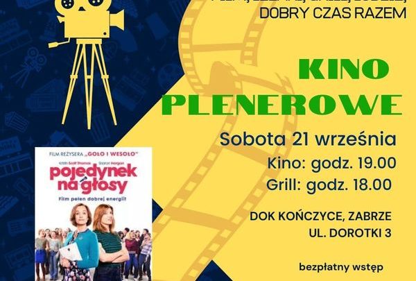 Kino Plenerowe w DOK Kończyce