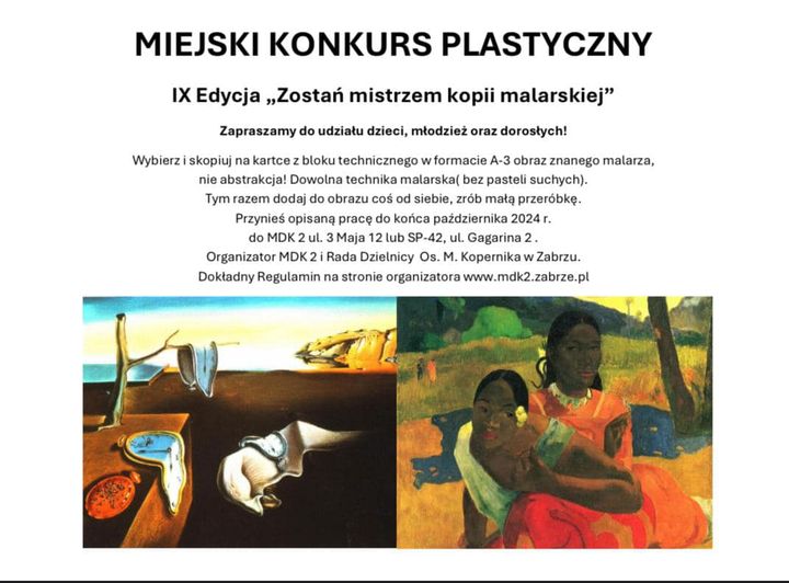 Miejski Konkurs Plastyczny