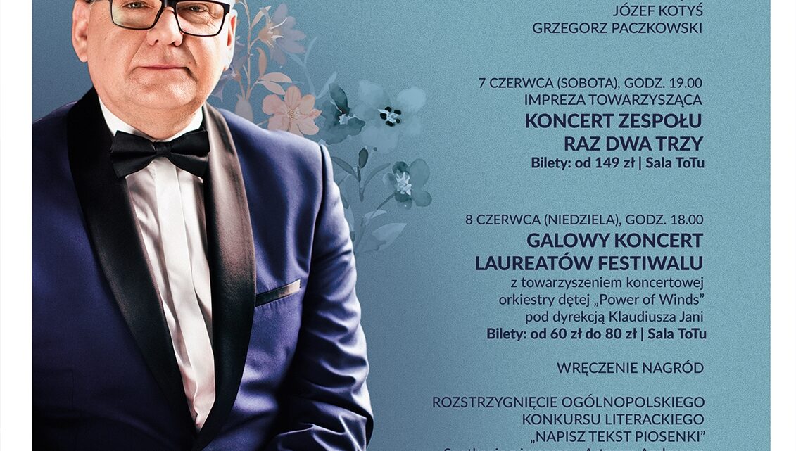 XXXIV Festiwal Piosenki Poetyckiej „Kwiaty na Kamieniach”