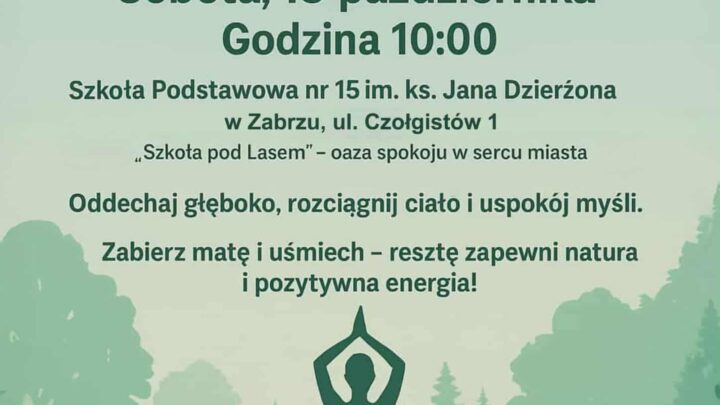 Joga pod lasem