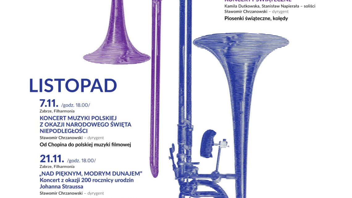 Repertuar Filharmonii na listopad