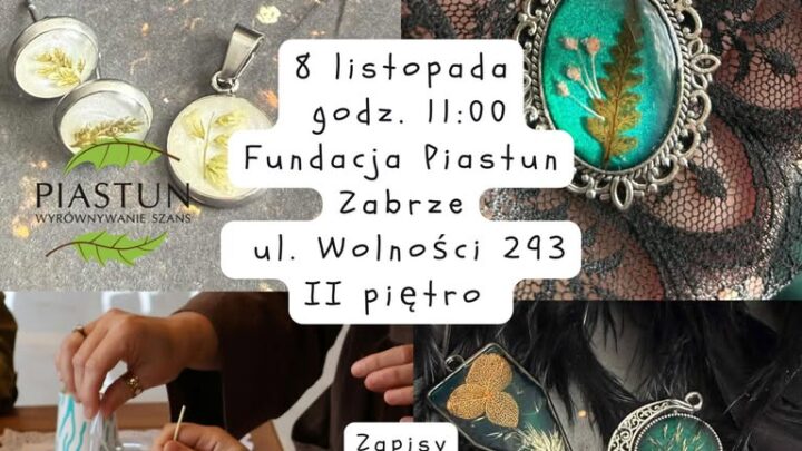 Warsztaty z żywicy – twórz swoją wyjątkową biżuterię!