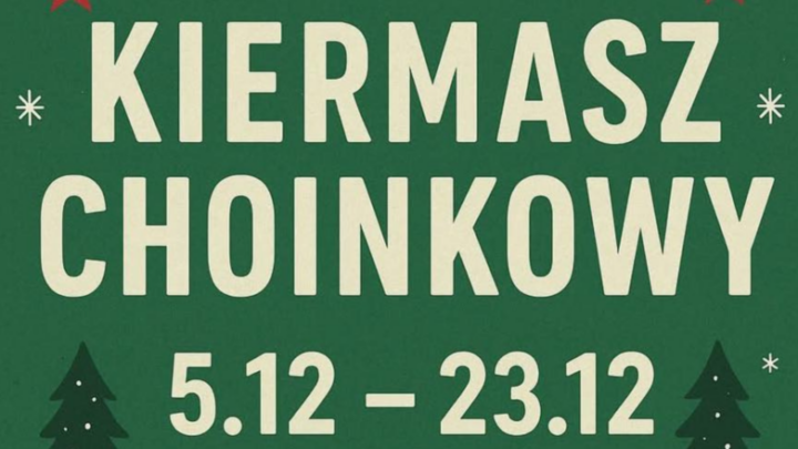 Kiermasz Choinkowy przed Domem Muzyki i Tańca