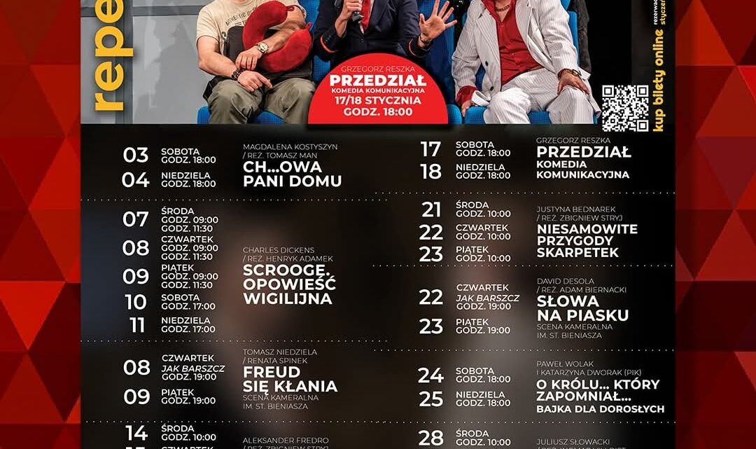 Teatralny repertuar na styczeń