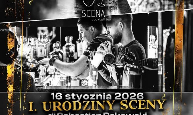 I urodziny SCENA coctail bar