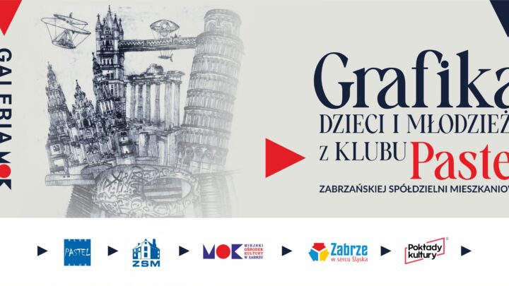 Grafika dzieci i młodzieży z Klubu Pastel