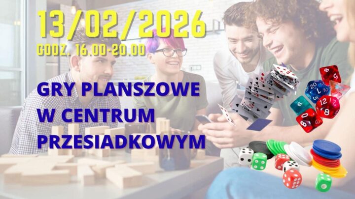 Planszówki w Centrum Przesiadkowym