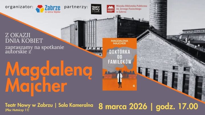 Spotkanie autorskie z Magdaleną Majcher – z okazji Dnia Kobiet