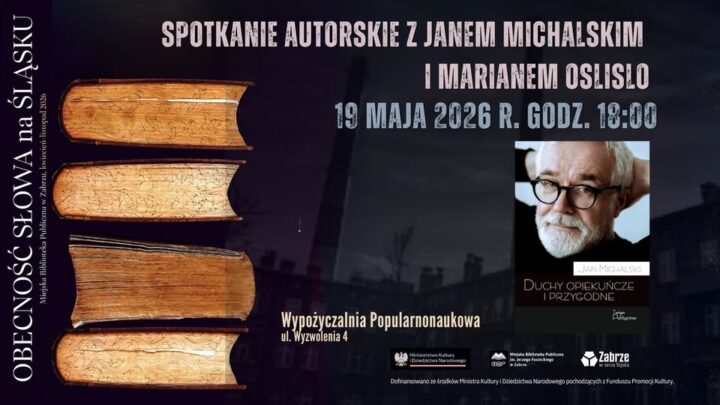 Spotkanie autorskie z Janem Michalskim i Marianem Oslislo