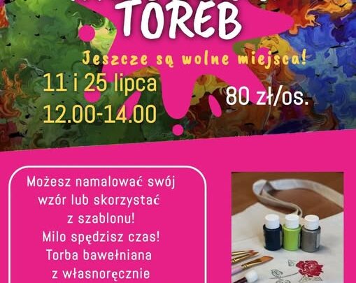 Malowanie toreb